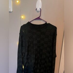 Green Grandpa Sweater